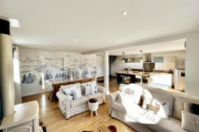 Charmant duplex, 110m2, belle vue sur les montagnes, cheminée, 8 couchages